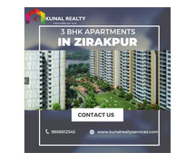 Discover Your Ideal 3 BHK Apartment in Zirakpur