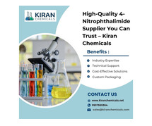 High-Quality 4-Nitrophthalimide Supplier You Can Trust – Kiran Chemicals