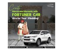 Fortuner Booking for Wedding in Jaipur | Fortuner for Wedding