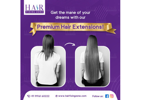 Permanent hair extensions in Bangalore at Best Prices