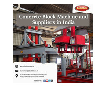 Concrete Block Machine and Suppliers in India