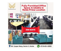 Which areas in Noida offer premium office space for businesses?