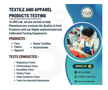 Textiles and Garments Product Testing Lab Near Surat