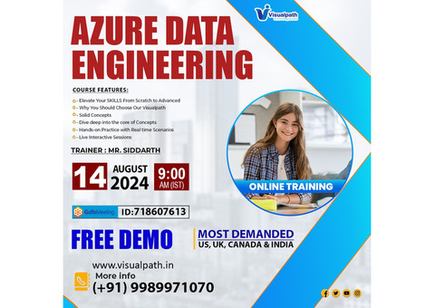 Online FREE DEMO On Azure Data Engineering