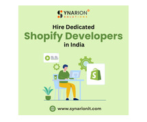 Hire Dedicated Shopify Developers in India