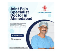 Joint pain specialist doctor in ahmedabad