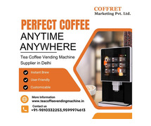 Tea coffee vending machine in Delhi