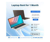 Laptop Rent for 1 Month - Flexible Rentals by Laptop on Rental