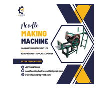 Noodle Making Machine | Maabharti Industries Pvt Ltd