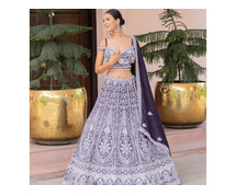 Elegant Bridal Lehengas at Chetan Bangles and Designs