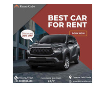 Self Drive Car Rentals Service in Delhi With 24/7 Customer Support at Kayra Cabs