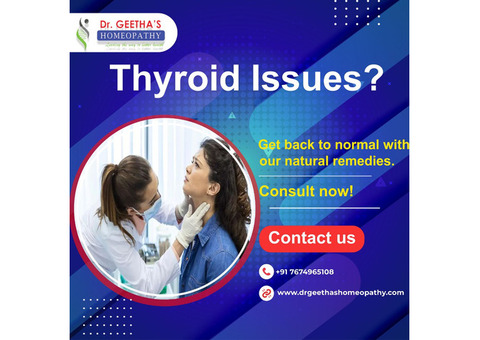 Homeopathy Doctor for Thyroid in Hanamkonda - Dr. Geetha's Homeopathy