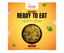 Buy ready to eat delicious veg. dum biryani - Sankalp Shop