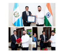 Omar Castañeda Solares Appointed Patron of Indo-Guatemala Cultural Forum