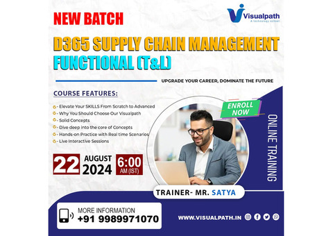 D365 Supply ChainManagement Functional (T&L) New Batch