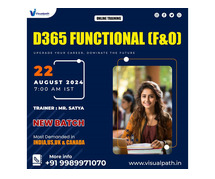 D365 Functional (F&O) Online Training New Batch