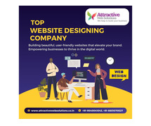 Attractive Web Solutions: Leading the Way as the Best and Top Website Designing Company in Indore