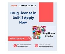 Drug License in Delhi | Apply Now