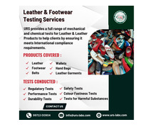 Leather Products Testing Laboratory in Kanpur