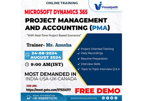 Microsoft Dynamics365 Project Management & Accounting Online Free Demo