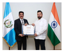 Sandeep Marwah Appreciated for Eight Years of Service to Guatemala