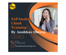 SAP Analytics cloud Training