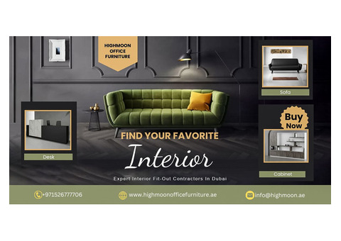 Expert Interior Fit-Out Contractors in Dubai - Highmoon Office Furniture