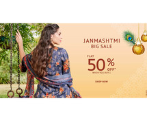 Janmashtmi Big Sale, Flat 50% OFF When You Buy 2