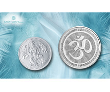 Buy Stylishly Designed Silver Coins Online - Karatcraft