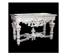 Silver and Marble Furniture at affordable Price