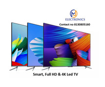 All range of LED TV in HM Electronics Delhi NCR India.