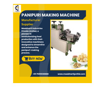 Panipuri Making Machine For Sale