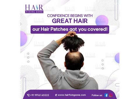 Premium Human Hair Patches in Bangalore: Regain Your Confidence