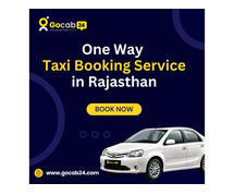 One Way Taxi Booking Service in Rajasthan