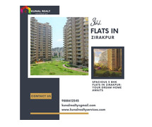 Spacious 3 BHK Flats in Zirakpur: Your Dream Home Awaits