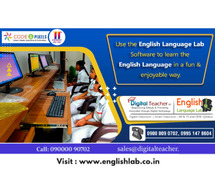 Improve your English listening skills quickly with digital teacher English language lab software.