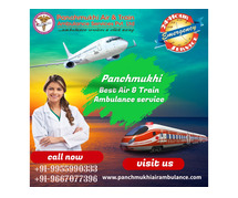 Get an Emergency Train Ambulance at the lowest price in Delhi by Panchmukhi