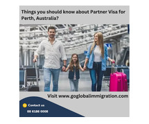 Things you should know about Partner Visa for Perth, Australia