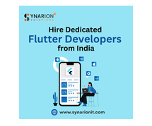 Hire Dedicated Flutter Developers from India