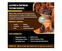 Leather Products Testing Lab Services in Lucknow