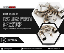 Best prices of TEC BIKE PARTS for your TRIUMPH motorcycle in India