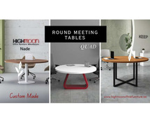 Buy Stylish Round Meeting Tables from Highmoon Office Furniture