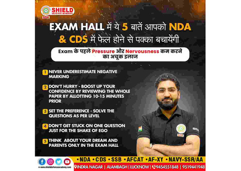 Best NDA Coaching in Lucknow - Shield defence academy