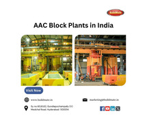 AAC Block Plants in India