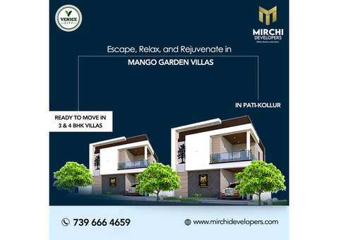 Buy Villas in Kollur, Hyderabad: Your Dream Home Awaits