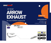 Buy the best Arrow Exhaust for your HONDA motorcycle