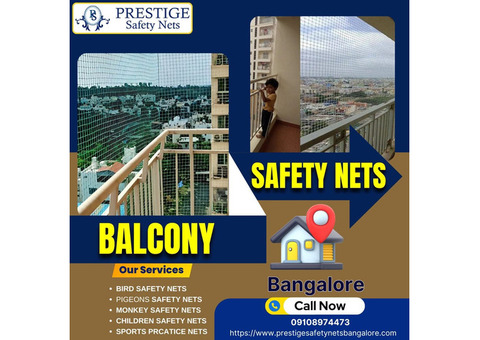 Balcony Safety Nets in Bangalore | Prestige Safety Nets