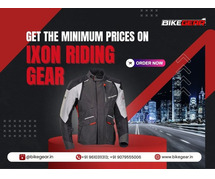 Get the minimum prices on IXON Riding Gear