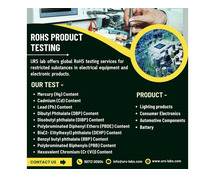 ROHS Compliance Testing Laboratory in in Bangalore