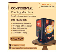 Continental Tea Coffee Vending Machine: Perfect Brew Every Time